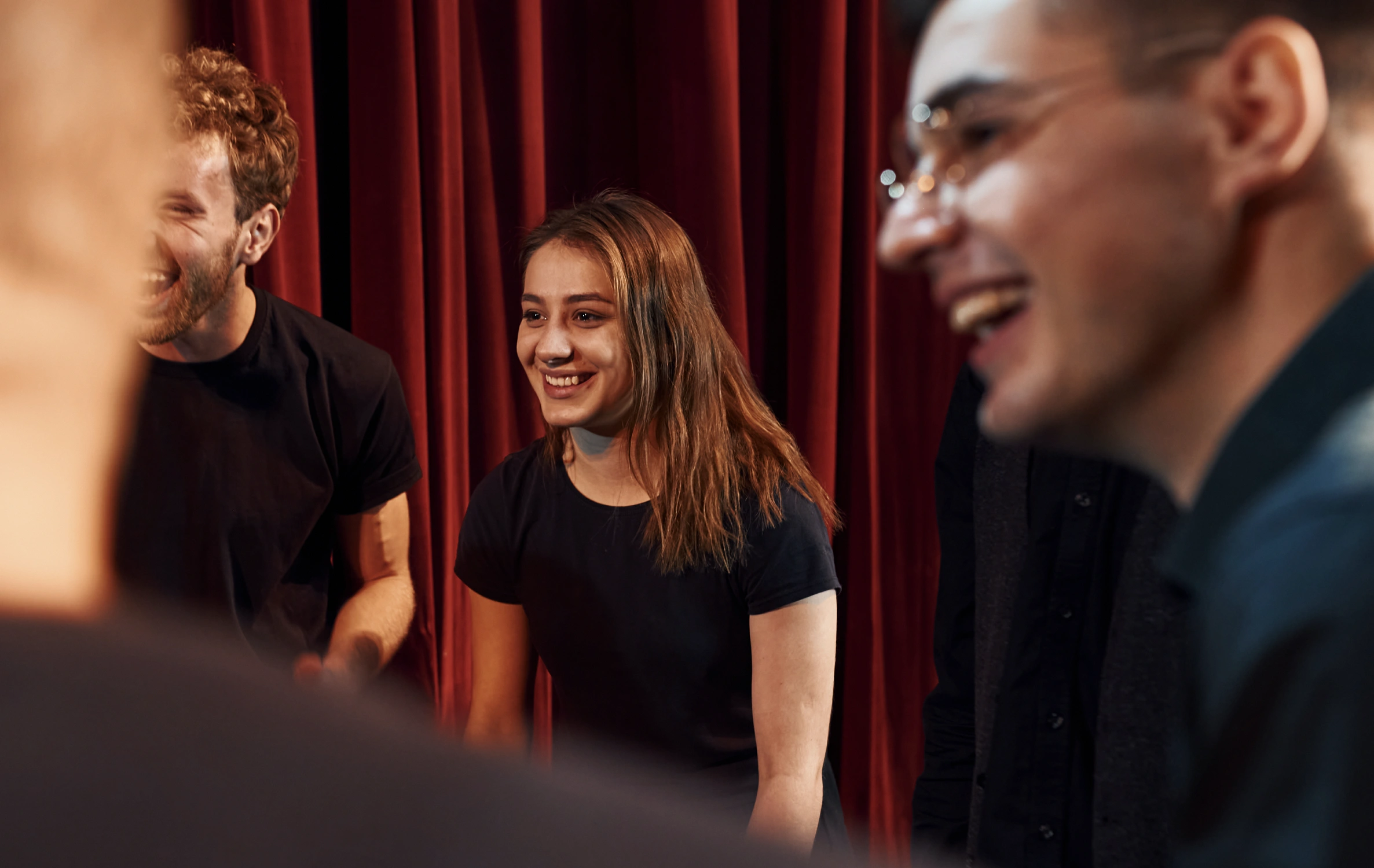 staff in a theatre